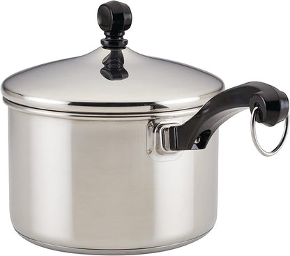 Farberware Classic Stainless Steel Sauce Pan/Saucepan with Lid, 3 Quart, Silver - Image 10