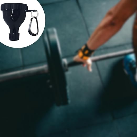 2 Pack Protein Powder Container to Go - Mini Funnel with Keychain and Keyring, Water Bottle Funnel for Shakers - Image 5