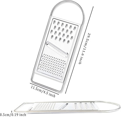 Graters for Kitchen,Cheese Grater Handheld Hand,Mini Cheese Grater Stainless Steel, Perfect for Potato, Vegetable, Butter - Image 2