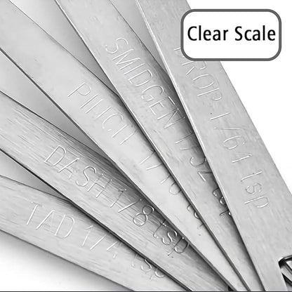 5PCS 1/64 Teaspoon(1/64tsp, 0.08ml, Drop) Single Tiny Measuring Spoon, Small Individual Stainless Steel Measure Spoons Only - Image 3