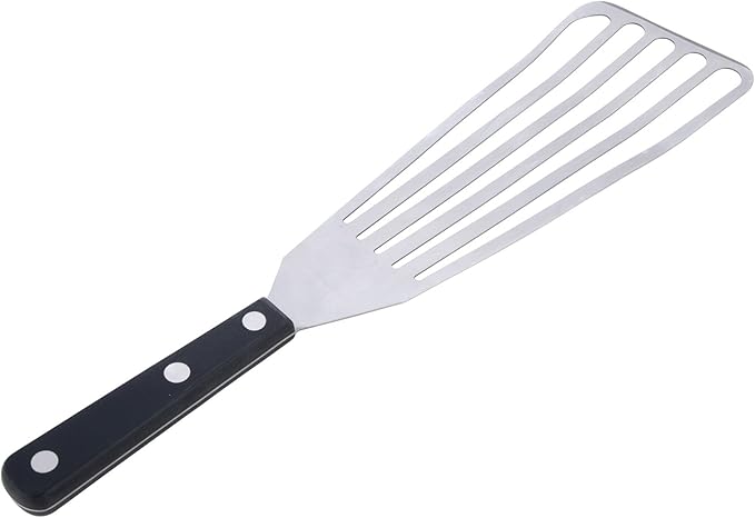 MIU Fish Spatula Stainless Steel, Large Slotted Turner, Flexible, Blade 9 inch, Size 13 Inches by MIU+France