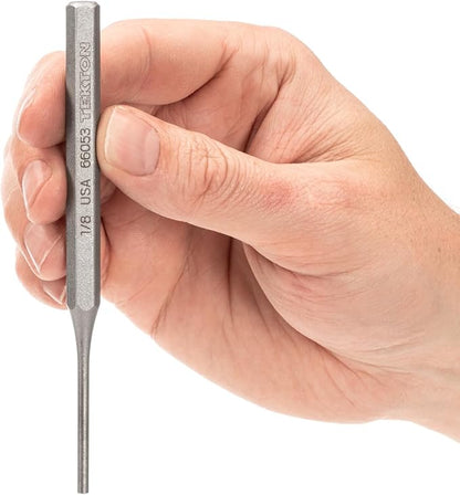 TEKTON 1/8 Inch Pin Punch | 66053 | Made in USA