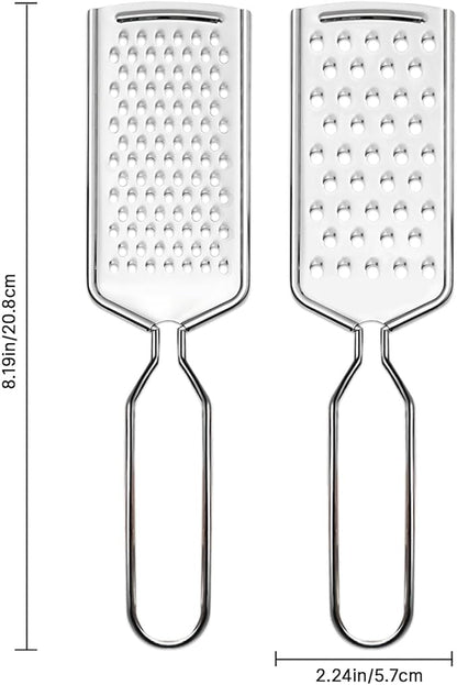 4 PCS Cheese Grater,Stainless Steel Cheese Shredder,Lemon Vegetable Slicer Food Shredde for Kitchen Gadgets(4-sided) - Image 6