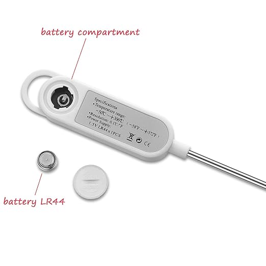Digital Meat Food Thermometer for Cooking Kitchen BBQ, Probe Instant Read Thermometer with Long Probe for Candy Candle Milk Yogurt Deep Fry Roast Baking Temperature - Image 4