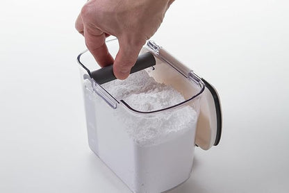 ProKeeper 1 Quart Airtight Powdered Sugar Storage Container – Grey, BPA-Free Plastic - Image 4
