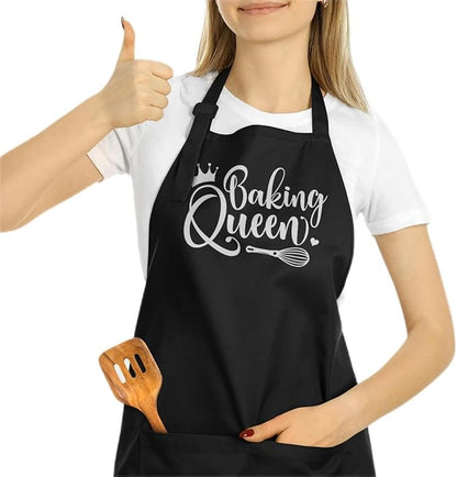 SANDJEST Funny Mens Aprons with Pockets for BBQ Grilling Cooking Grandpa Husband Apron for Birthday Christmas Father's Day