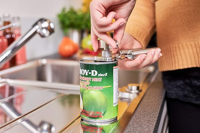 Rösle Stainless Steel Can Opener with Pliers Grip, 7-inch - Image 6