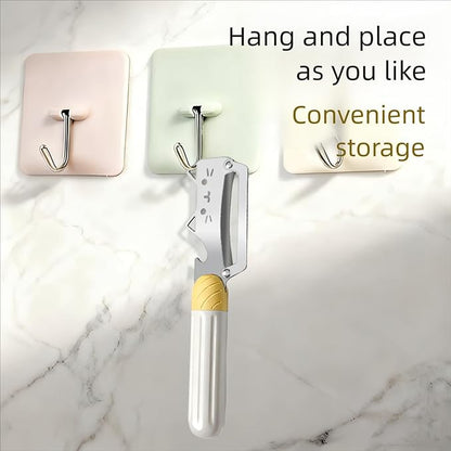 Multifunctional Vegetable Peeler with Stainless Steel Blade and Bottle Opener - Ideal for Veggie Potato Carrot and Apple Peeling - Image 7