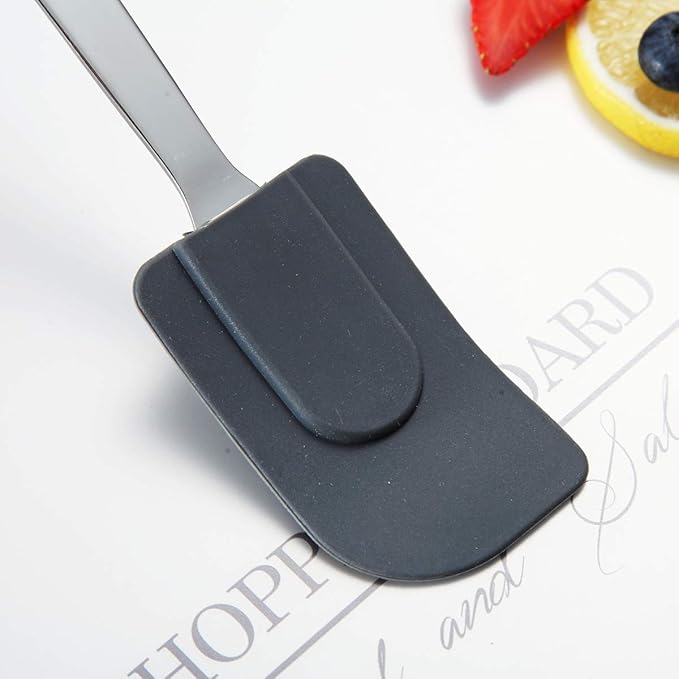 Silicone Spatulas, Berglander Flexible Scrapers Baking Mixing Tool, Baking Tools, Rubber Spatula, Heat Resistant, Dishwasher Safe, Easy to Clean - Image 6