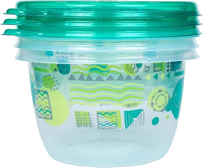 Glad GladWare MatchWare Food Storage Containers with Lids, BPA Free Reusable Plastic 20 Piece Variety Pack for Lunches, Meal Prep, and Leftovers, Leak Resistant, Microwave and Dishwasher Safe - Image 6