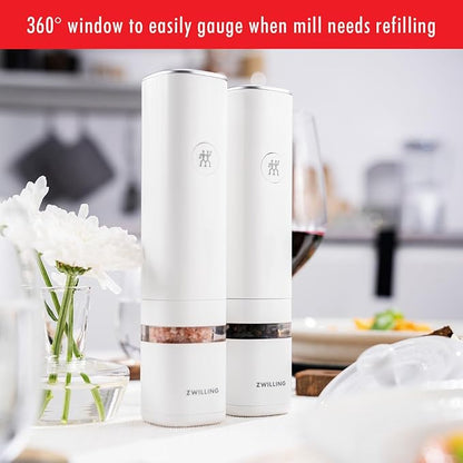 ZWILLING Enfinigy Electric Salt/Pepper Mill - White - Image 6