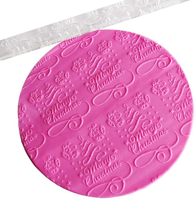 Rengue Acrylic Rolling Pin with 28 Patterns, Compliant Material, Comfortable Grip, 16 X 1 Cm, Lightweight for Dough and Pastry Acrylic Rolling Pin with 28 Patterns, Nan Kitchen (#10)