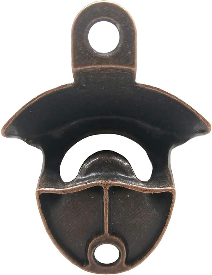 RONYOUNG 12PCS Wall Mounted Bottle Opener Vintage Beer Bottle Opener Suitable for Bars KTV Hotels Homes (Red Bronze) - Image 3