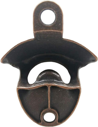 RONYOUNG 12PCS Wall Mounted Bottle Opener Vintage Beer Bottle Opener Suitable for Bars KTV Hotels Homes (Red Bronze) - Image 3
