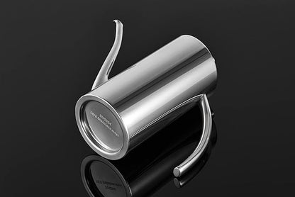 KSENDALO Premium SUS304 Stainless Steel Olive Oil Bottle Dispenser & Kitchen Cruet (500ML/17oz) - Leakproof Oil Bottle with Spout & Arcuate Handle, Ergonomic ONE-Piece Body with Precision Pouring - Image 6