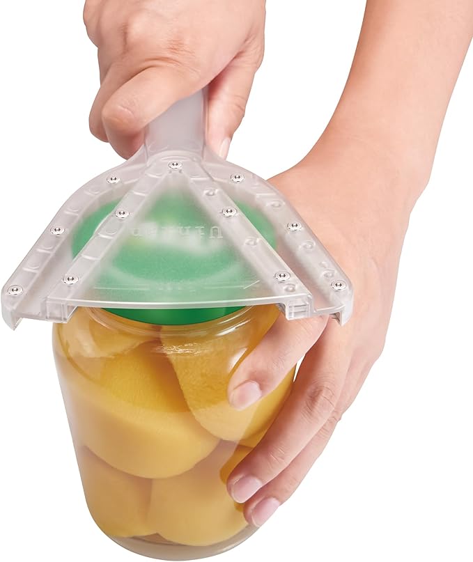 Uinxan Jar Opener for Weak Hand & Seniors with Arthritis,Easy Twist Off Bottle Caps,Patent | Unique Kitchen Gadgets,Handheld Lid Top Open for Elderly/Women/Men (Purple) - Image 5