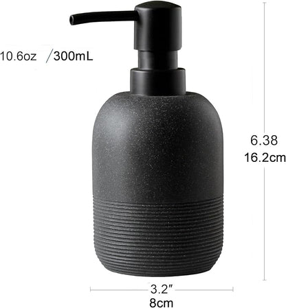 GalDal Soap Dispenser Black,Hand Soap Lotion Dispenser for Bathroom Countertop,Soap Dispenser for Kitchen. - Image 6