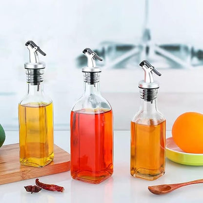 Accguan Oil Dispenser,6oz Leakproof Olive Oil Dispenser,Set with Sticker and Pen,Suitable for Storing Olive Oil, Vinegar and Other Liquids (30 PCS) - Image 5
