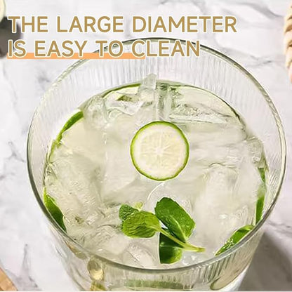 Beverage Dispenser, 1.5 Gallon Glass Drink Dispenser with Stand, Glass water dispenser with Spigot, Large Drink Dispensers for Parties,Bars,Restaurants, 5L - Image 4