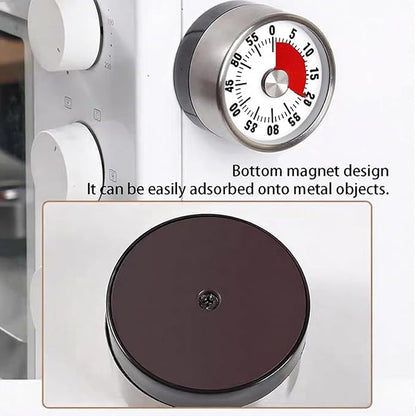 Digital Kitchen Timer for Cooking, Loud Alarm, Magnetic Back, Black and Silver (Sliver-t) - Image 5