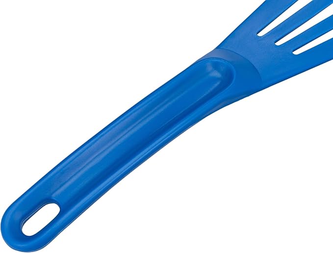 Matfer Bourgeat Exoglass® High Temperature Pelton Spatula, Blue - Image 6