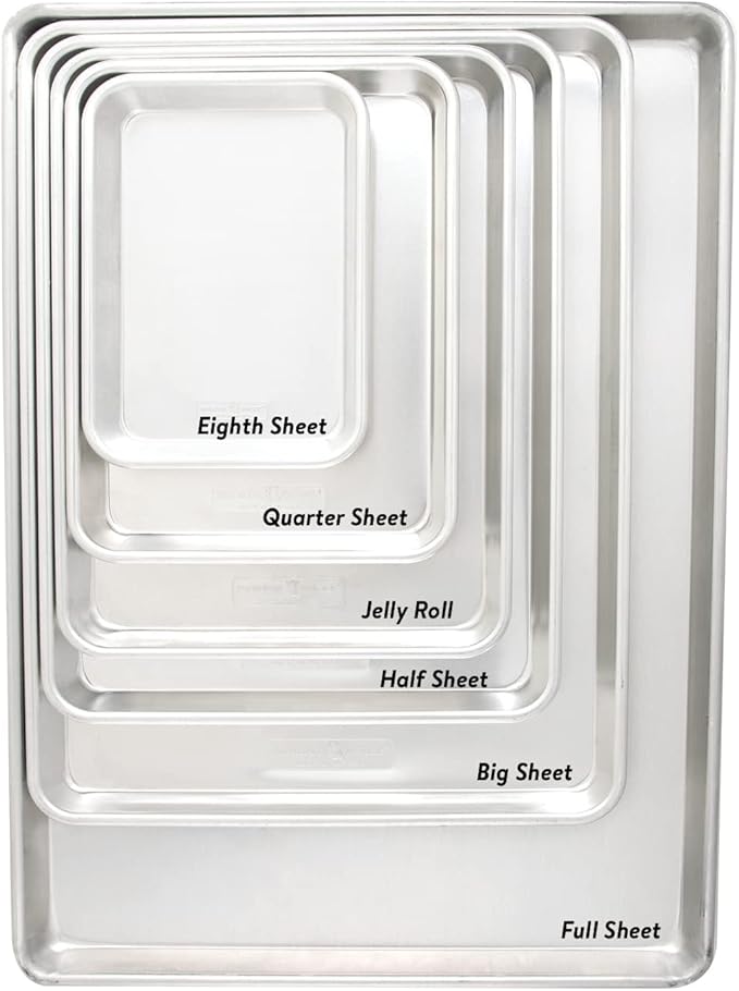Nordic Ware - 43172AMZM Nordic Ware Half Sheet with Oven Safe Nonstick Grid, 2 Piece Set, Natural - Image 8