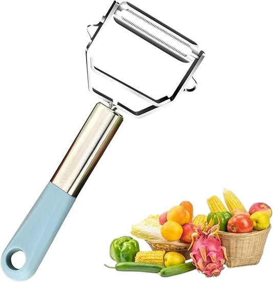 Vegetable Peeler, Stainless Steel Y-Shaped Peeler, Ergonomic Non-Slip Handle Kitchen Peeler for Potato, Apple, Carrot, Cucumber, Fruit & Veggie, Dishwasher Safe