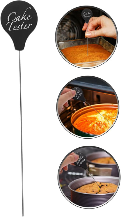 Oven Cake Testers Stainless Steel Baking Tool Smooth Handle Essential Baking Accessories for Bakers