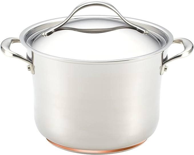 Anolon Stainless Steel & Hard Anodized Aluminum, Cookware Set (11 Piece) - Image 8