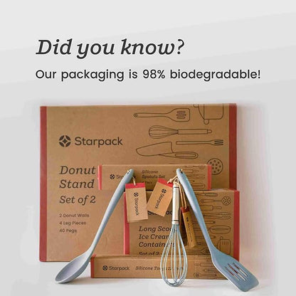 Starpack 'Get a Grip' Silicone Kitchen Tongs for Cooking 9 Inch - BBQ Silicone Tongs for Grill Heat Resistant to 600°F - Stainless Steel Utensils with Non Stick Rubber Tips for Serving Food - Image 7