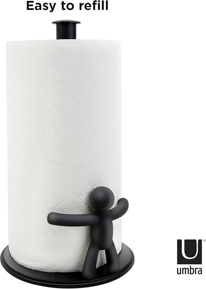 Umbra Buddy Countertop Paper Towel Holder, Black - Image 7