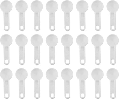 Cornucopia Brands Bulk Pack of Teaspoon Measuring Spoons (24-Pack); 5 ml / 5 cc Scoops Which Fit Inside a Spice Bottle by CornucopiaBrands