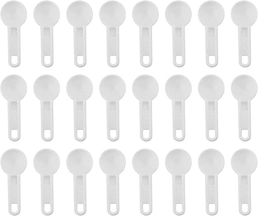 Cornucopia Brands Bulk Pack of Teaspoon Measuring Spoons (24-Pack); 5 ml / 5 cc Scoops Which Fit Inside a Spice Bottle by CornucopiaBrands
