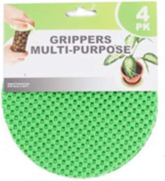 Regent Round Multi-Purpose Jar Gripper Pad Bottle Lid Opener, 4 Piece Set, Colors May Vary by REGENT