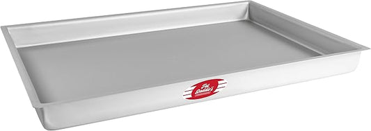 Fat Daddio's POB-16242 Anodized Aluminum Sheet Cake Pan, 16 x 24 x 2 Inch Silver