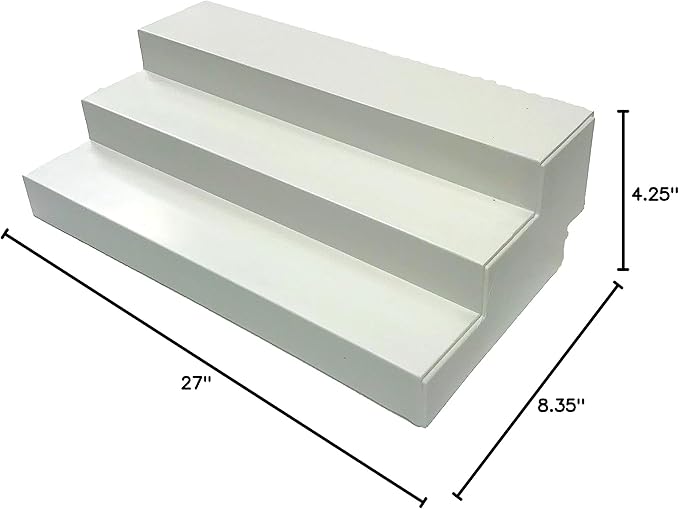 Dial Industries 3 Tier Adjustable Canned Goods Shelves for Kitchen Cabinet and Pantry Organization, Standard - Image 2