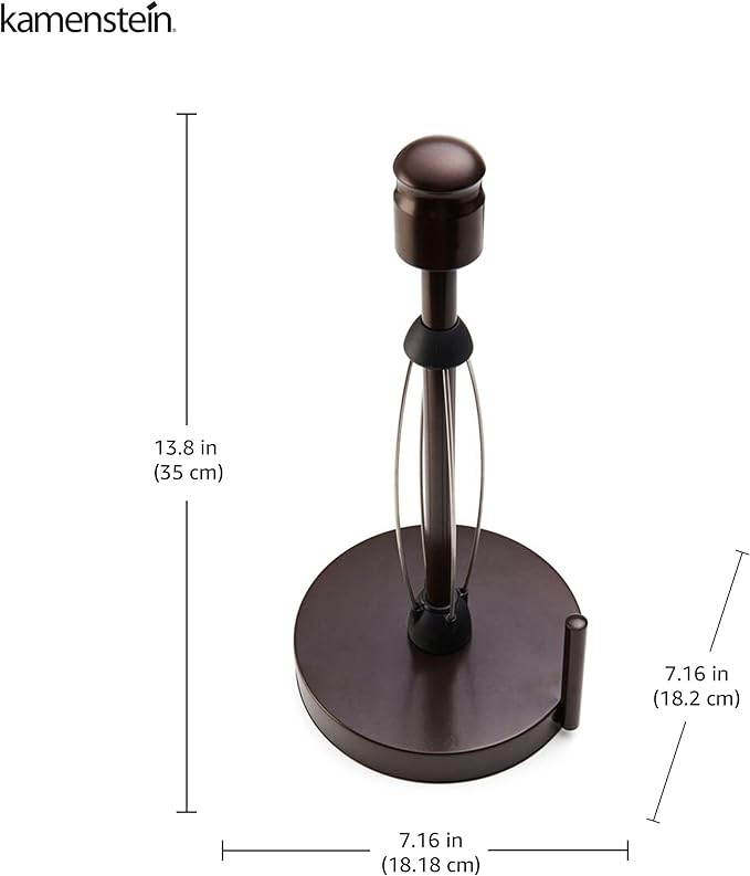 Kamenstein Perfect Tear Paper Towel Holder, 13-Inch, Bronze - Image 4