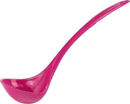 Reston Lloyd Melamine Soup Ladle Kitchen Utensil, Premium Quality Utensil with Heat Resistant Ergonomic Handle, Durable BPA-Free Plastic, 10.5 inch long, One Piece, Magenta - Image 2