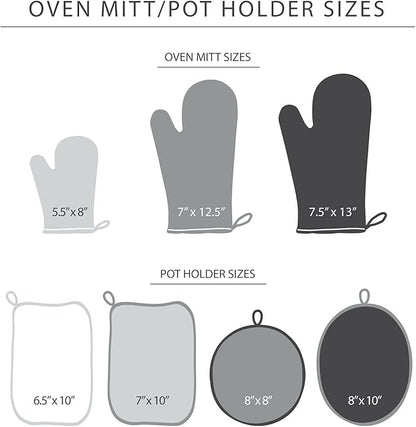 KITCHENAID Ribbed Soft Silicone Oven Mitt 2-Pack Set, 7.5"x13", Dried Rose - Image 5