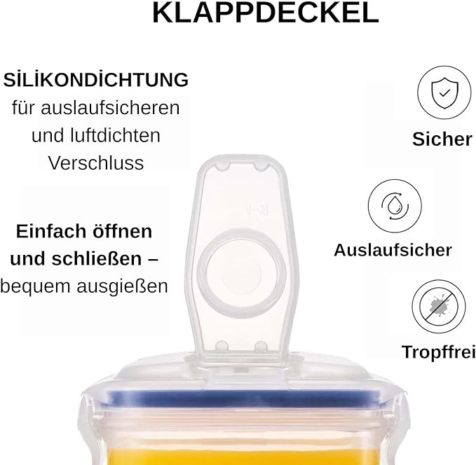 LocknLock Aqua Fridge Door Water Jug | Clear Pitcher | BPA Free Plastic Pitcher with Lid | 2 Quart Pitcher with Lid for Water, Juice, Tea & More Beverages, Clear - Image 2