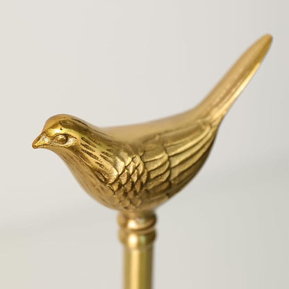 Luxurious Gold Paper Towel Holder Countertop, Brass Paper Towel Holder for Kitchen, Unique Gold Bird Decor - Sturdy, Durable, and Elegant Home Decor for Kitchen - Image 8