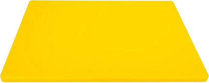 Thirteen Chefs Large 18 x 12 Yellow Cutting Board - Professional 1/2 Inch Thick HDPE for Poultry and Chicken - Food Service and Restaurant Certified - Image 2