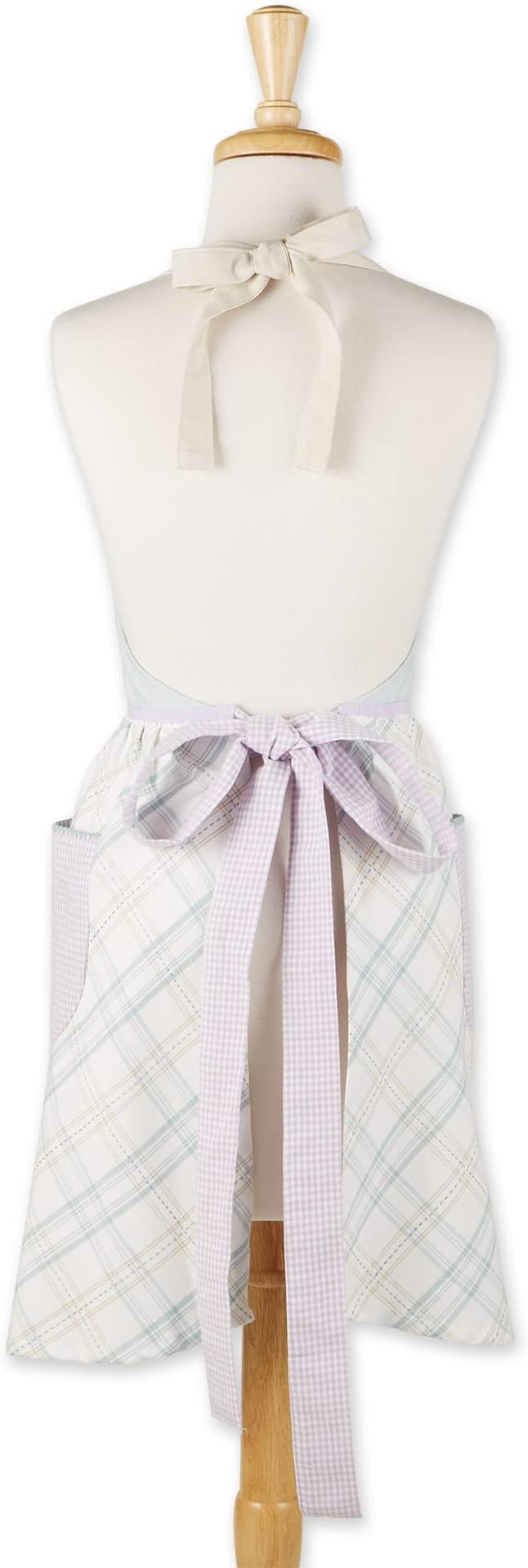 DII Women's Spring & Summer Apron Collection Adjustable, Two Large Pockets & Extra Long Ties, One Size Fits Most