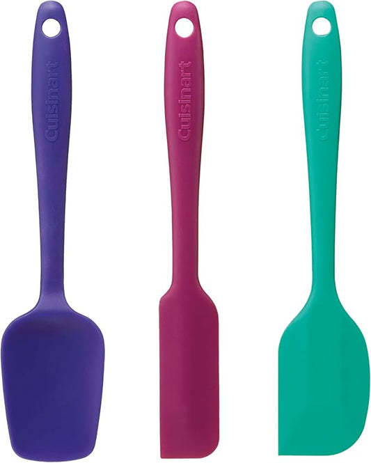 Cuisinart CTG-00-S3MSJ Mini Silicone Spatulas, Set of 3, Jewel by Cuisinart