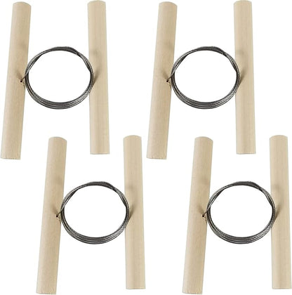 ROYHOO 4PCS Wire Clay Cutter Cheese Plasticine Dough Cutting Pottery Tools by Unknown