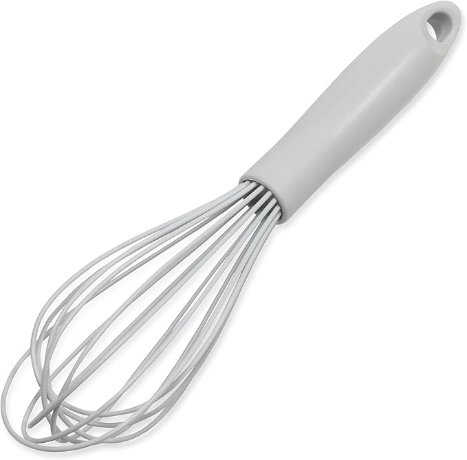 Chef Craft Premium Silicone Wire Cooking Whisk, 10.5 inch, Gray by ChefCraft