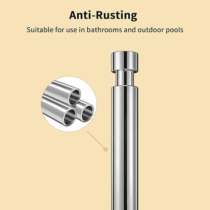 YUMORE Paper Towel Holder Countertop, Paper Towel Holder with Weighted Base Non Slip, Standing Paper Towel Roll Holder for Kitchen Bathroom, Stainles Steel (Chrome) - Image 8