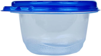 Glad GladWare Mini Round Food Storage Containers with Lids, Small BPA Free Reusable Plastic Snack Containers with Lock Tight Seal for Lunch, Portion Control, and On the Go, 4 Oz, 8 Count - Image 4