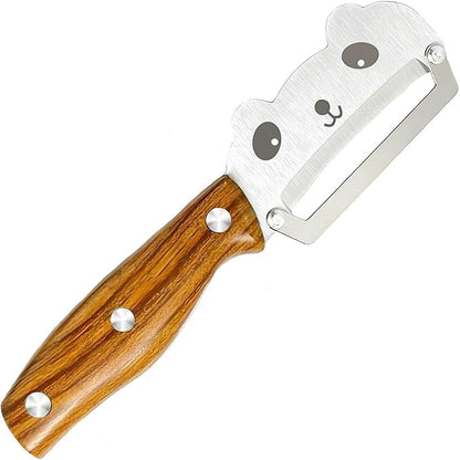 Vegetable Peeler Sharp Stainless Steel Blades for Veggie Potato Sugarcane Pumpkin Papaya Peeling Tool by ANMIOUHOME