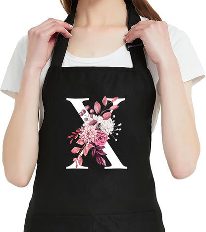 Personalized Aprons for Women with Pockets, Cute Aprons for Women Chef Baking, Cooking Gifts for Mom Birthday